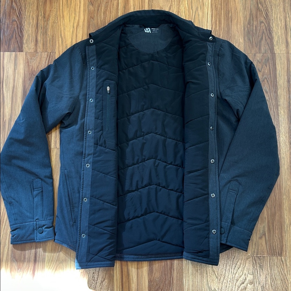 Men's Western Rise AirLoft Shirt Jacket Charcoal